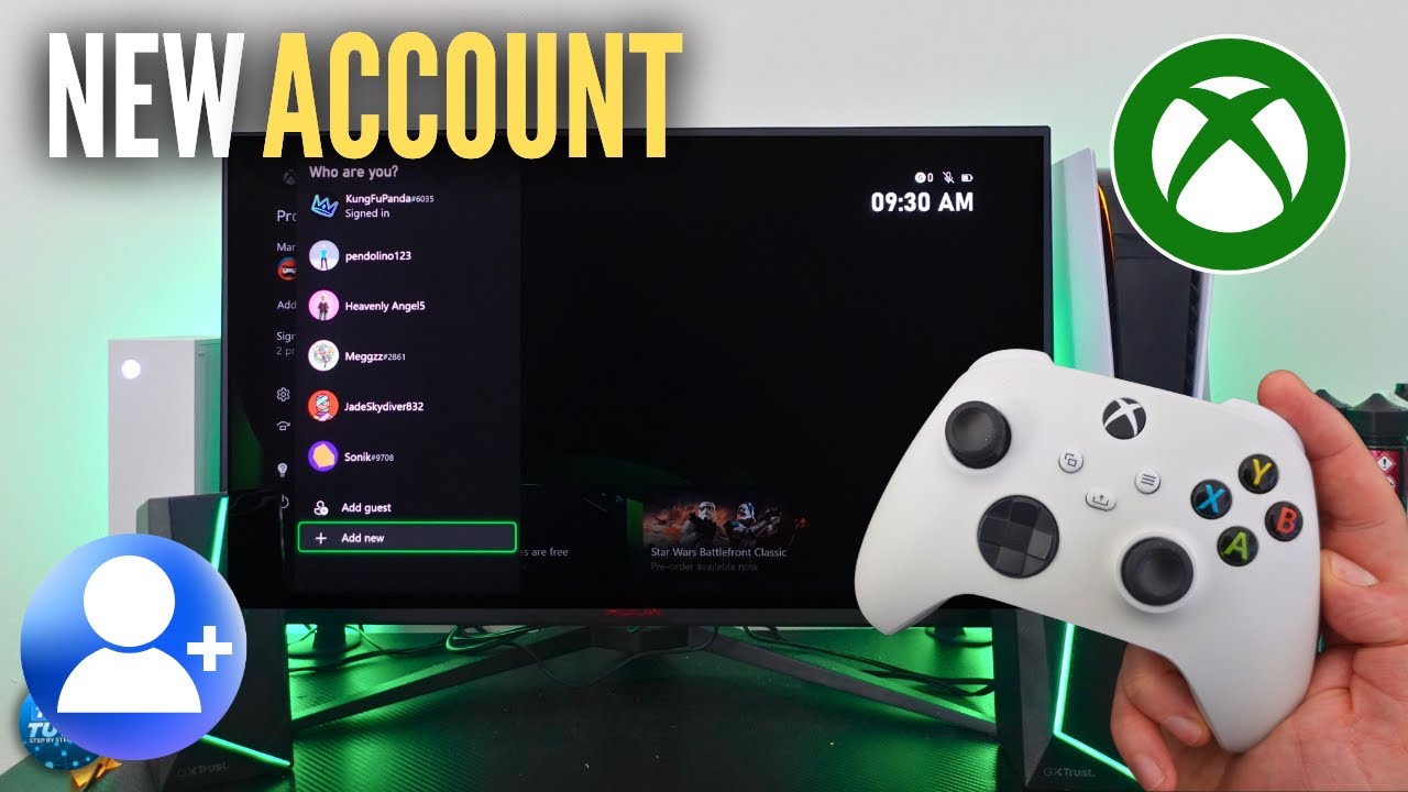 How To Make New Microsoft Account On Xbox Series S/X