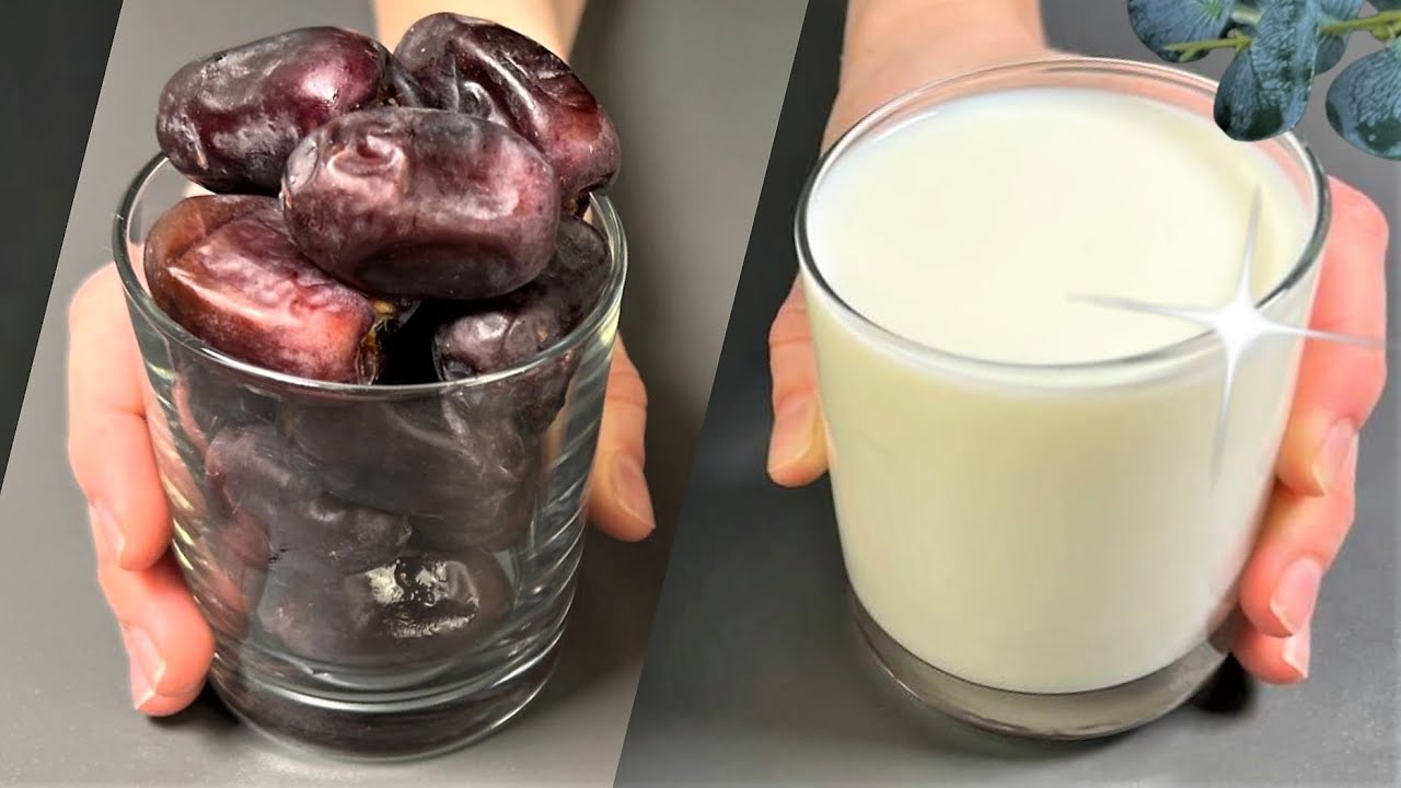 Я залила финики горячим молоком, и результат был потрясающим! Рецепт за 5 минут!