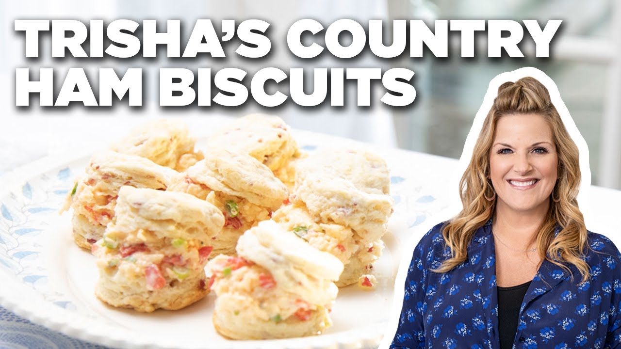 Trisha Yearwood's Country Ham Biscuits | Trisha's Southern Kitchen | Food Network