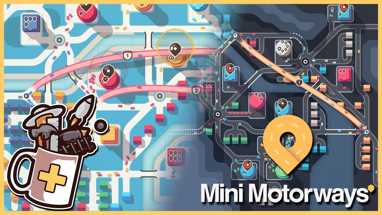 All About Roundabouts | Mini Motorways - Let's Play / Gameplay