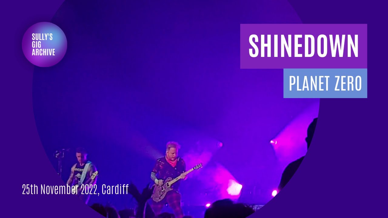 Shinedown - Planet Zero [Live] - Cardiff (25 November 2022)