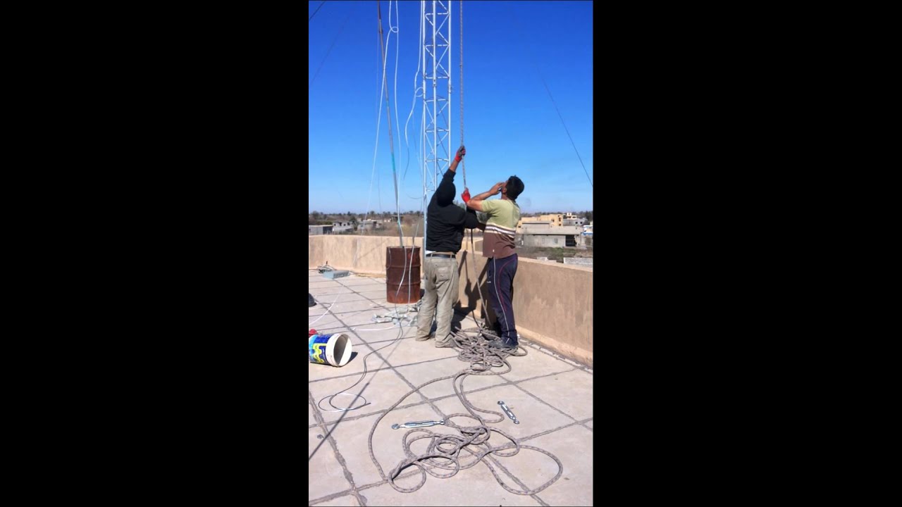نصب برج عادل شعلان الجبوري