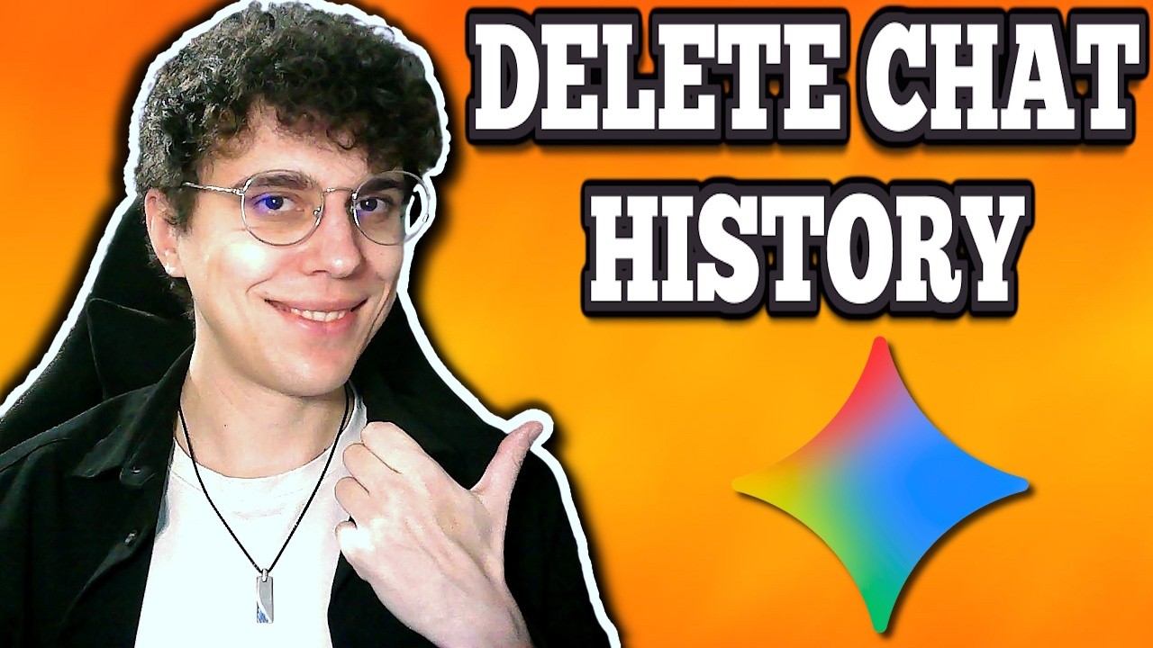 Как удалить историю чата Google Gemini