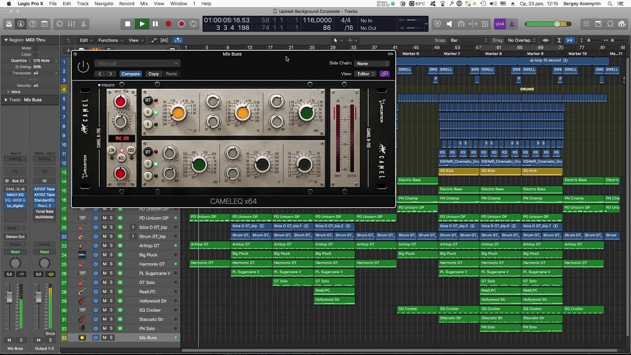 How to make Corporate Music 50 for Audiojungle (Logic Pro)