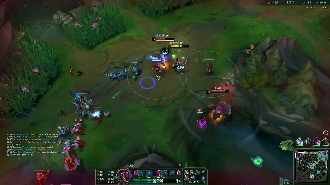 Clowining the enemies as a clown main