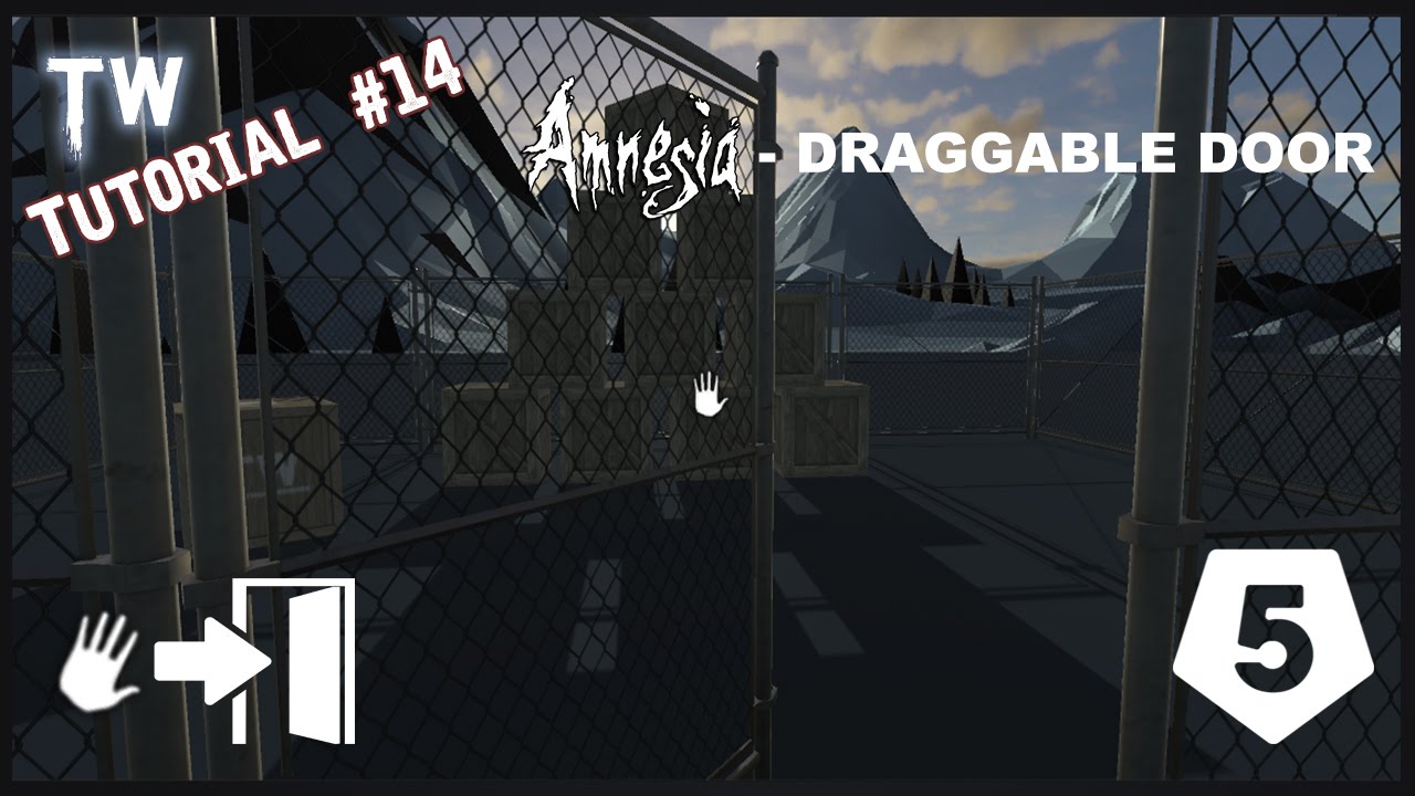 [Unity5] [Tutorial #14] Amnesia - Draggable Door