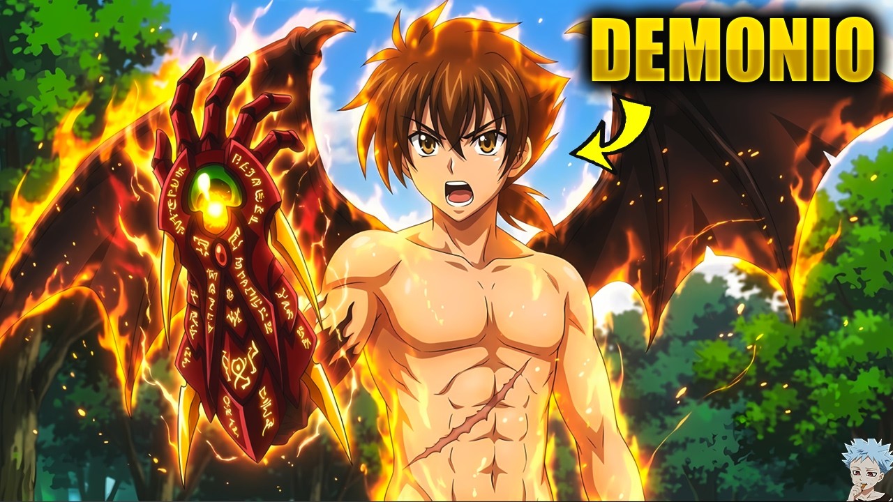 🔷LO MAT0 UN ANGEL pero un DEMONIO LO REVIVIO y le dio EL PODER de un DIOS⏩Highschool DxD |1-6|