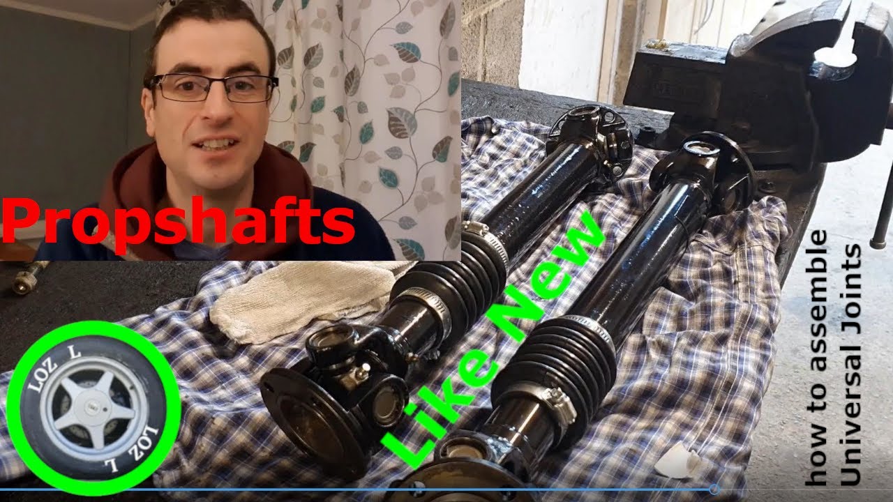How to assemble your propshafts like new - 24 Land Rover Series 3 Project