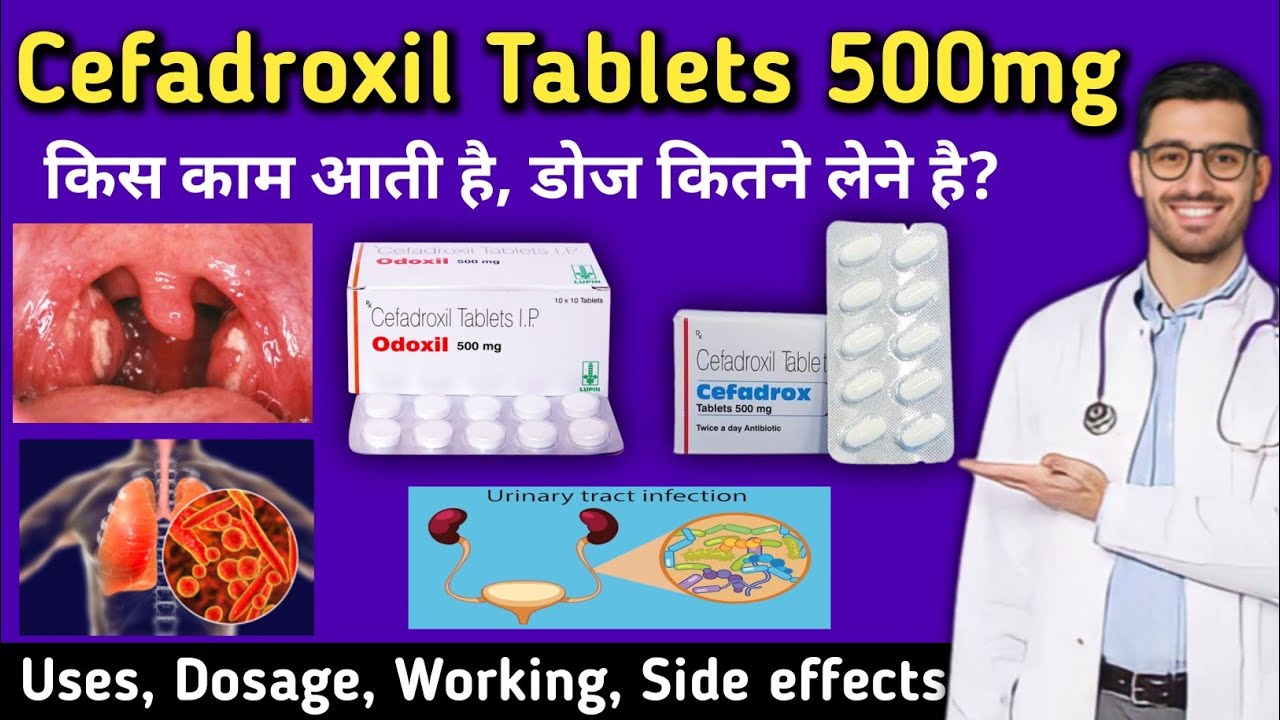 Cefadroxil 500 mg tablet uses in hindi | Cefadroxil tablets ip 500mg uses | Cefadroxil 500 tablet |