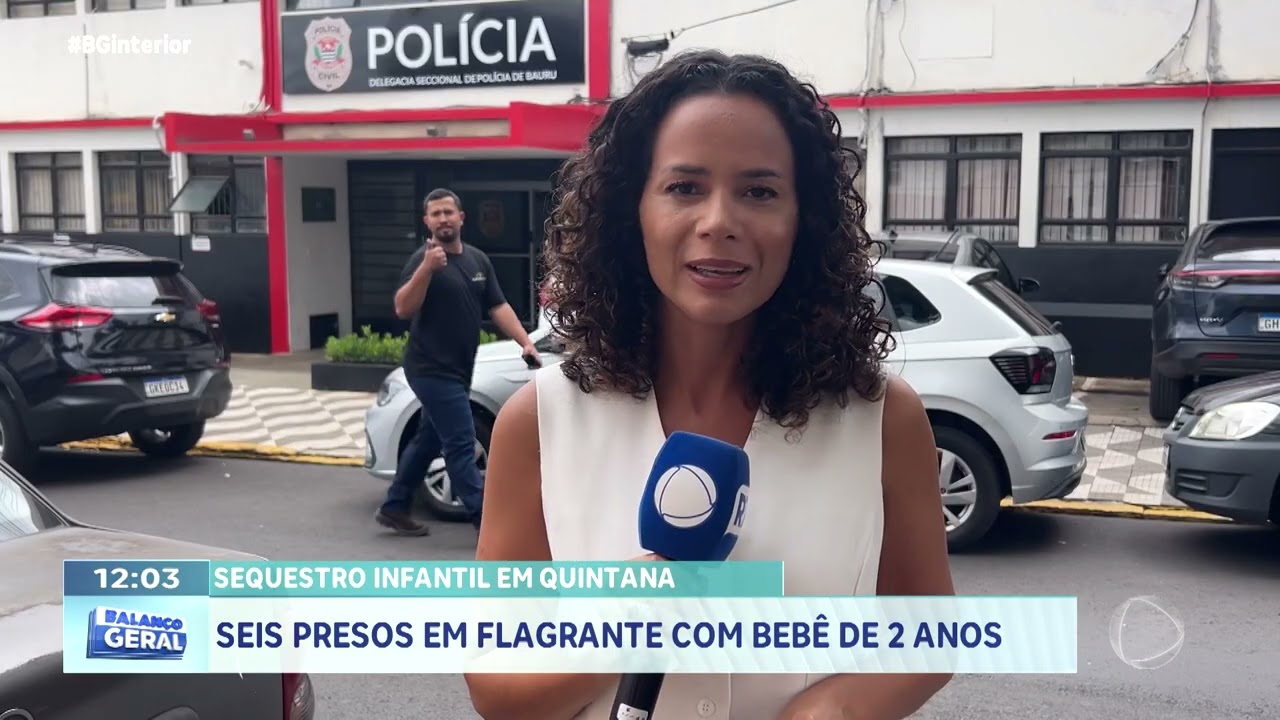 Sequestro infantil em Quintana: seis presos em flagrante com bebê de 2 anos