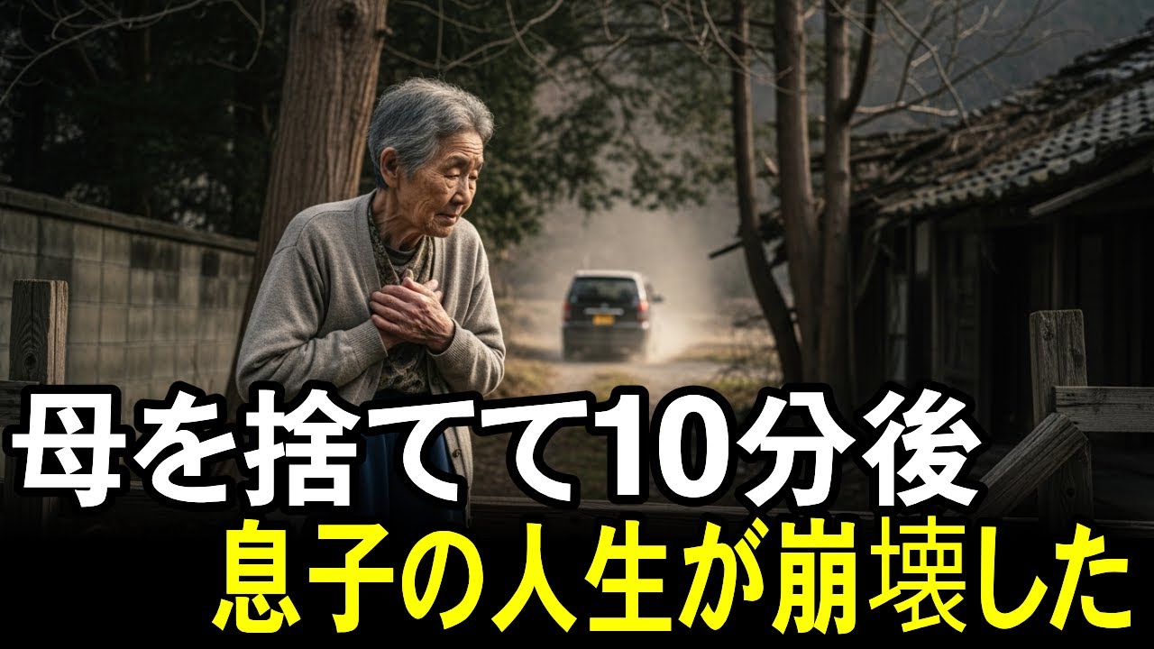 母を捨てて10分後 息子の人生が崩壊した ｜親子の絆｜感動実話｜人生逆転｜涙腺崩壊