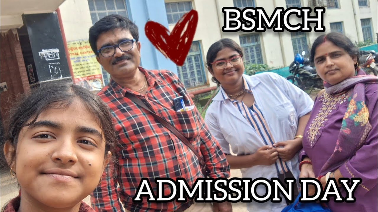 Medical College Admission Day Vlog🩺|| Bankura Sammilani Medical College🤍|| MBBS 2025|| Medico👩🏻‍⚕️