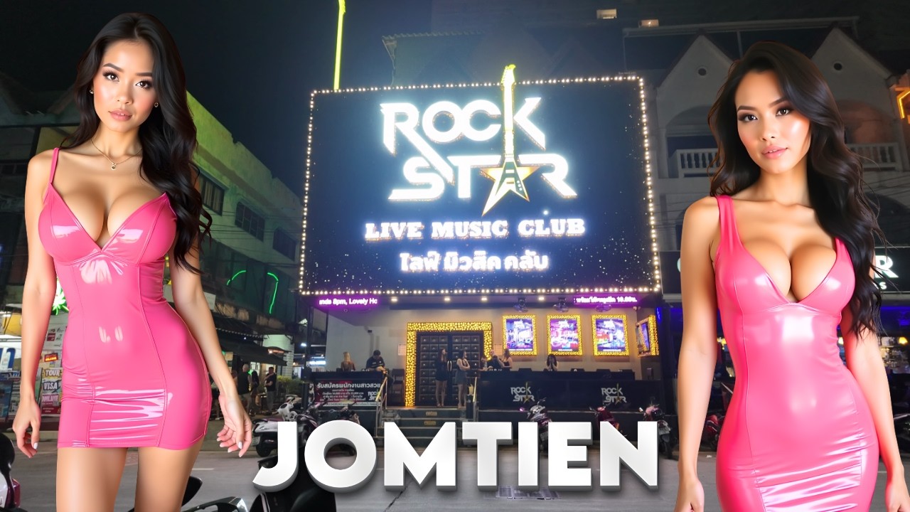 How is PATTAYA Jomtien on Low Season 2025 October? AMAZING Thappraya Rd 3K HD Walk Tour in Thailand!