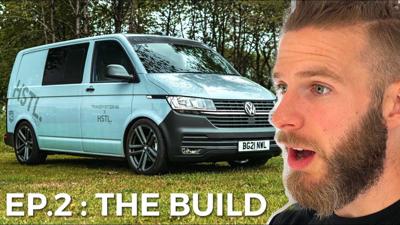 ULTIMATE VW TRANSPORTER Build From Stock: Episode 2 (T6.1)