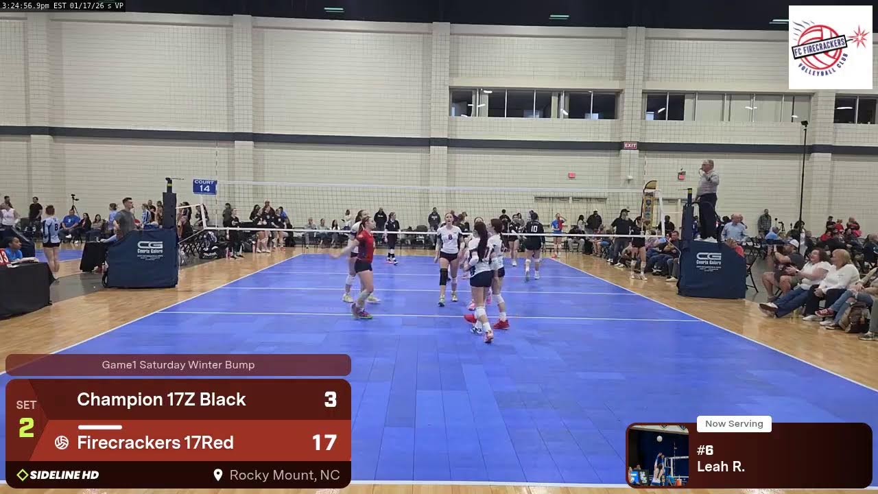 Firecrackers 17Red vs. Champion 17Z Black (2026.01.17)