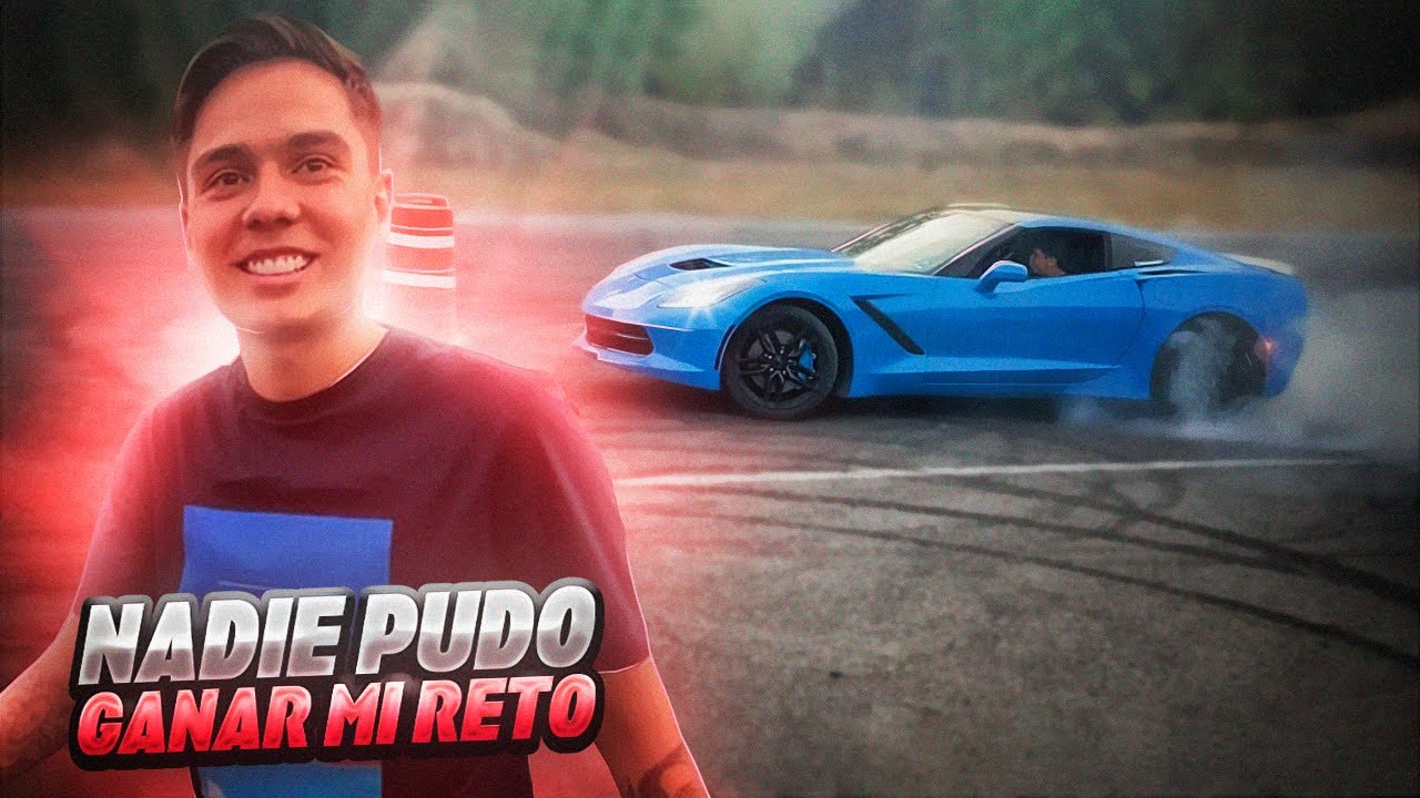 RETO A @ManuelRivera11 CON MI CORVETTE EN UNA PISTA DE DRIFT | GUS LOPEZ7
