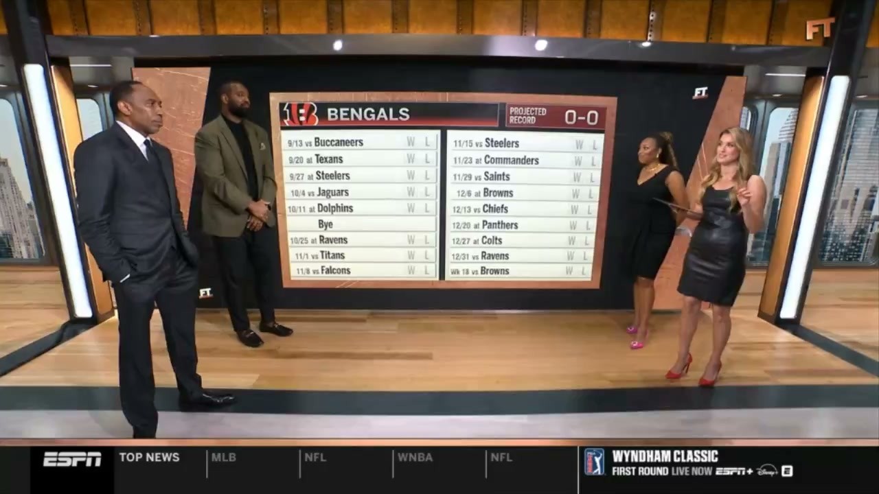 FIRST TAKE | Bengals will finish with a 11-6 record! - Stephen A & Canty weighs in on Joe Burrow