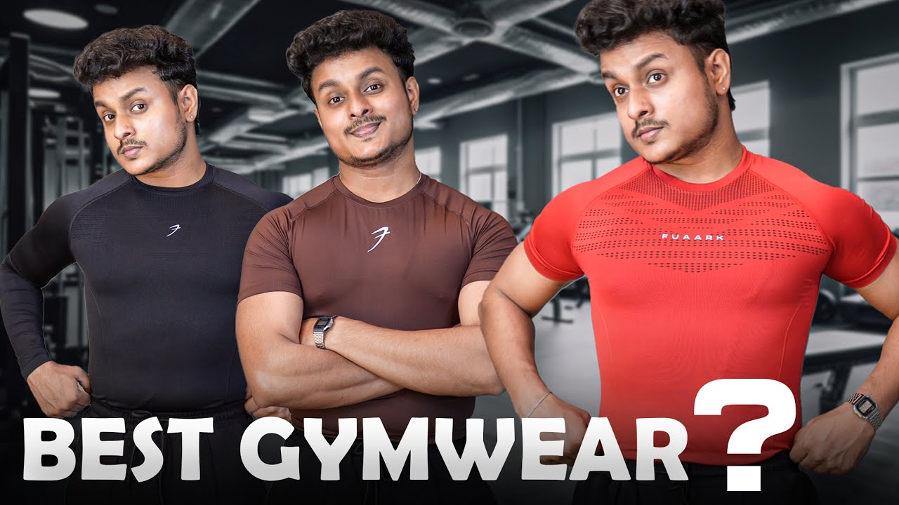 Stylish Gym Tshirts for men | Fuaark Compression Tees |
