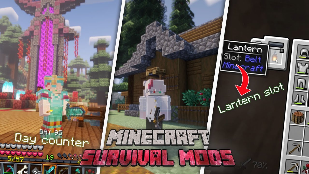 8 MODS KEREN UNTUK MINECRAFT SURVIVAL 1.20/1.21