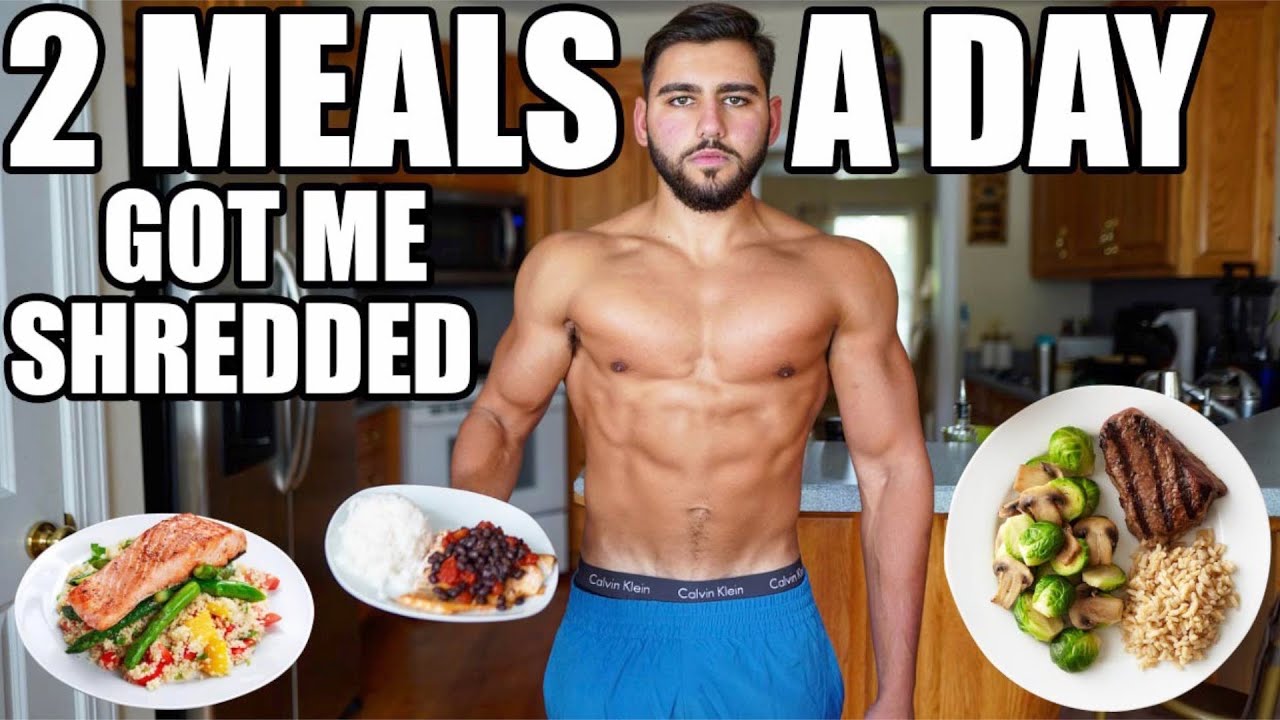 How I Got Shredded Eating 2 Meals A Day | Full Day Of Eating For Extreme Fat Loss