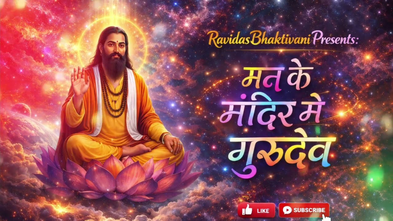 🙏मन के मंदिर में गुरुदेव | गुरु वंदना भजन | संत रविदास जी #ravidas