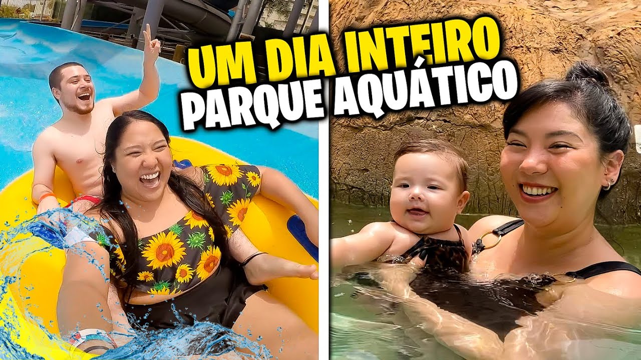 UM DIA INTEIRO NO PARQUE AQUÁTICO | Blog das irmãs