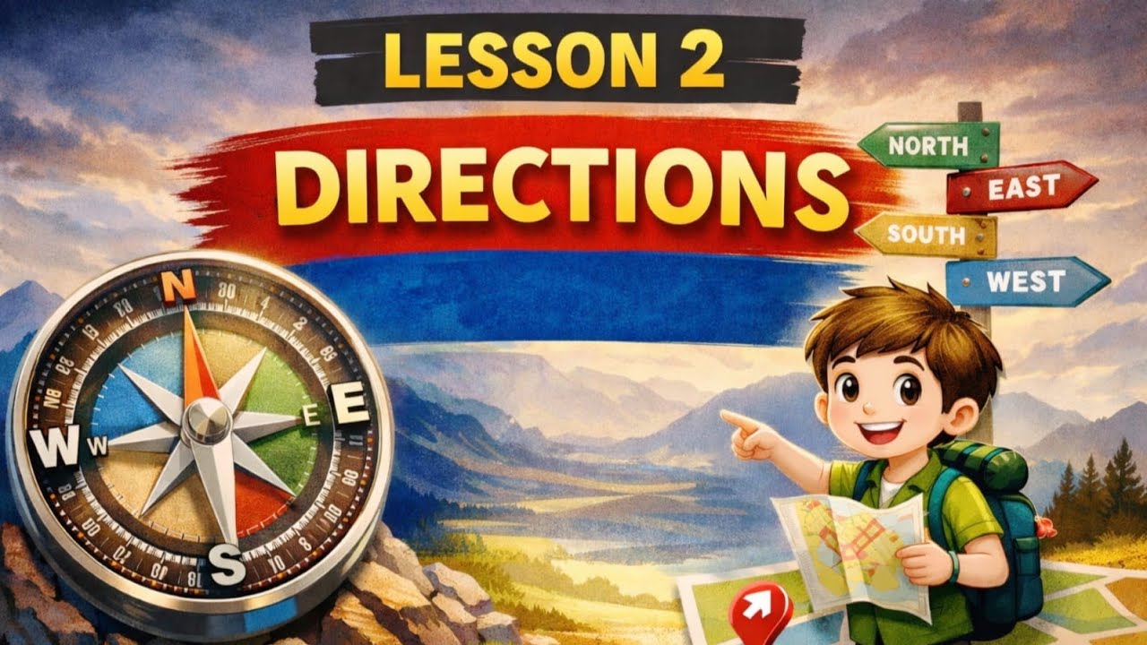 DIRECTIONS LESSON 2#rrb #ssc#subscribe 