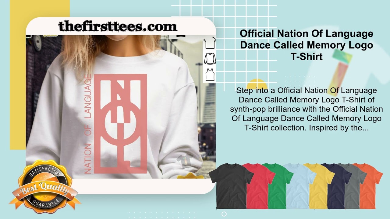Official Nation Of Language Dance Called Memory Logo T-Shirt