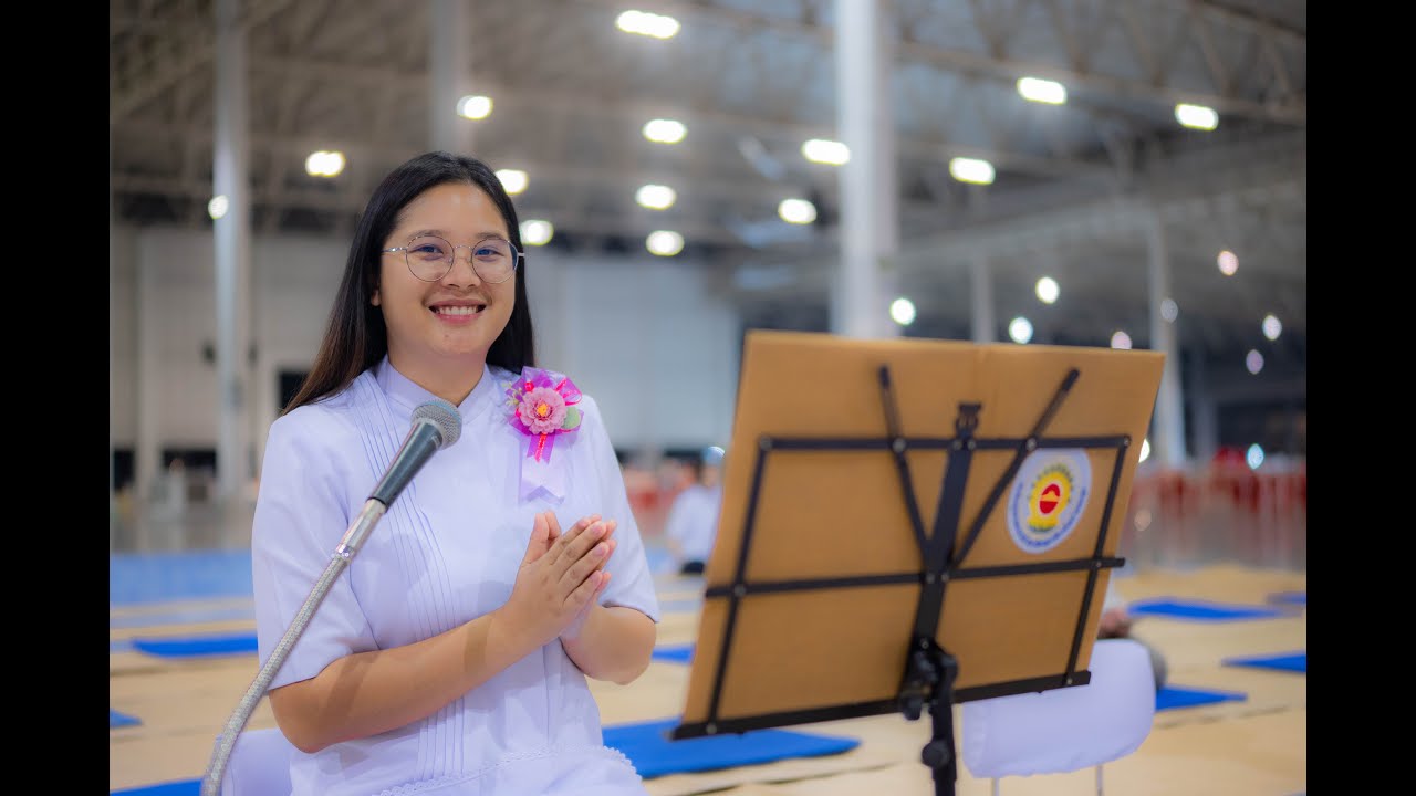 690129 lพิธีถวายสังฆทาน โครงการธรรมยาตรา ปีที่ 14 ณ วัดพระธรรมกาย l นครหลวง11E