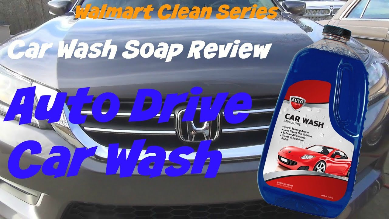 Walmart Clean Series review of Auto Drive car soap