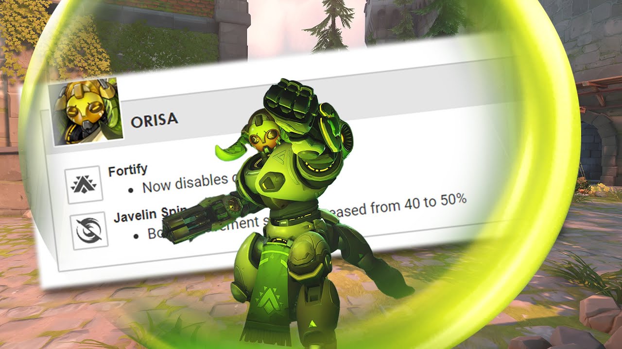 This was a STRONG Buff for Orisa in Overwatch 2