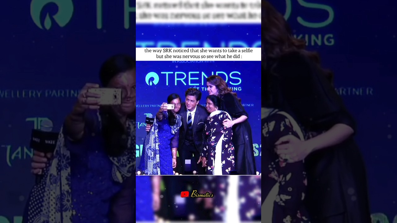 SRK Genuine Behaviour ✨️ Reflects His Humility and Kindness