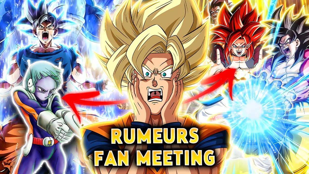 RUMEUR GOGETA 4 AS Duo SSJ4 LR 11 ANS ? REF MERUS sur Goku UI LR ? Que nous cache Dokkan ??