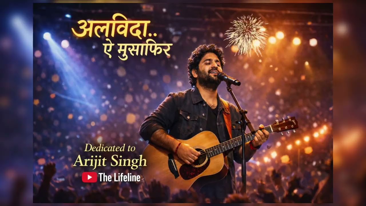 Arijit Singh - अलविदा ऐ मुसाफिर - Alvida A Musafir - Dedicated To Arijit Singh 
