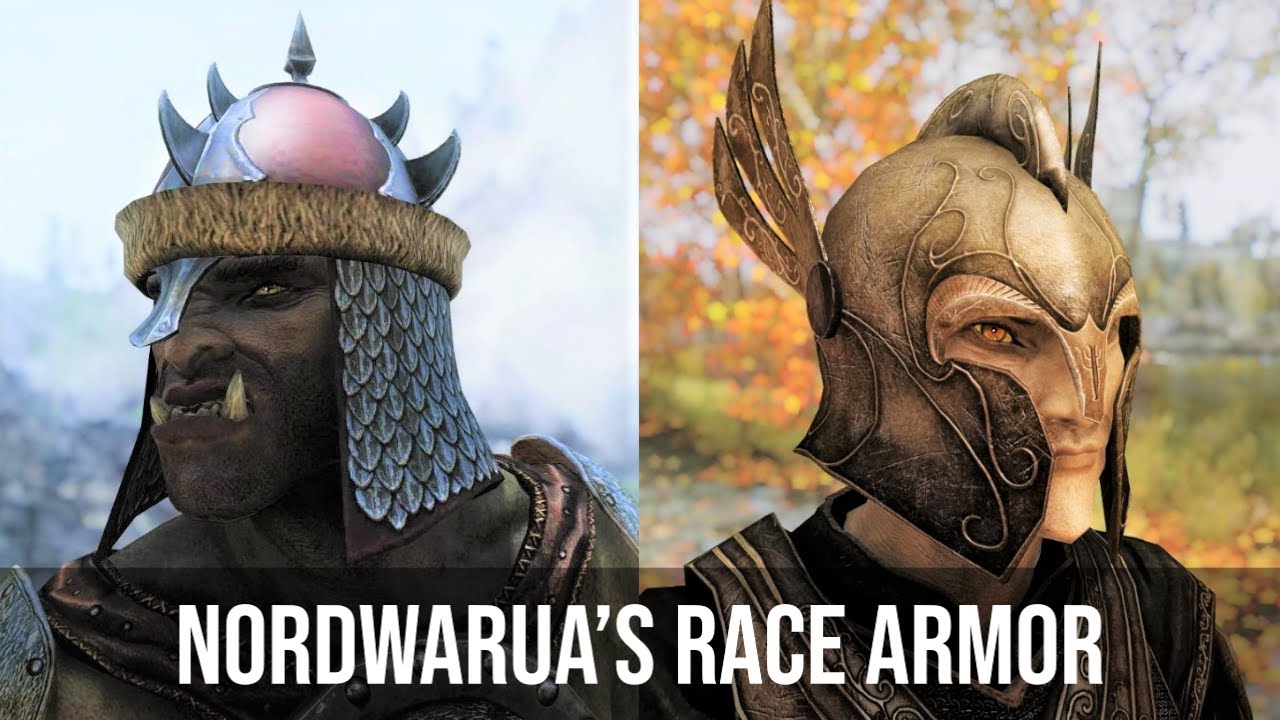 Skyrim Mods: NordWarUA's Race Armor (SSE) | Armor Mods PC