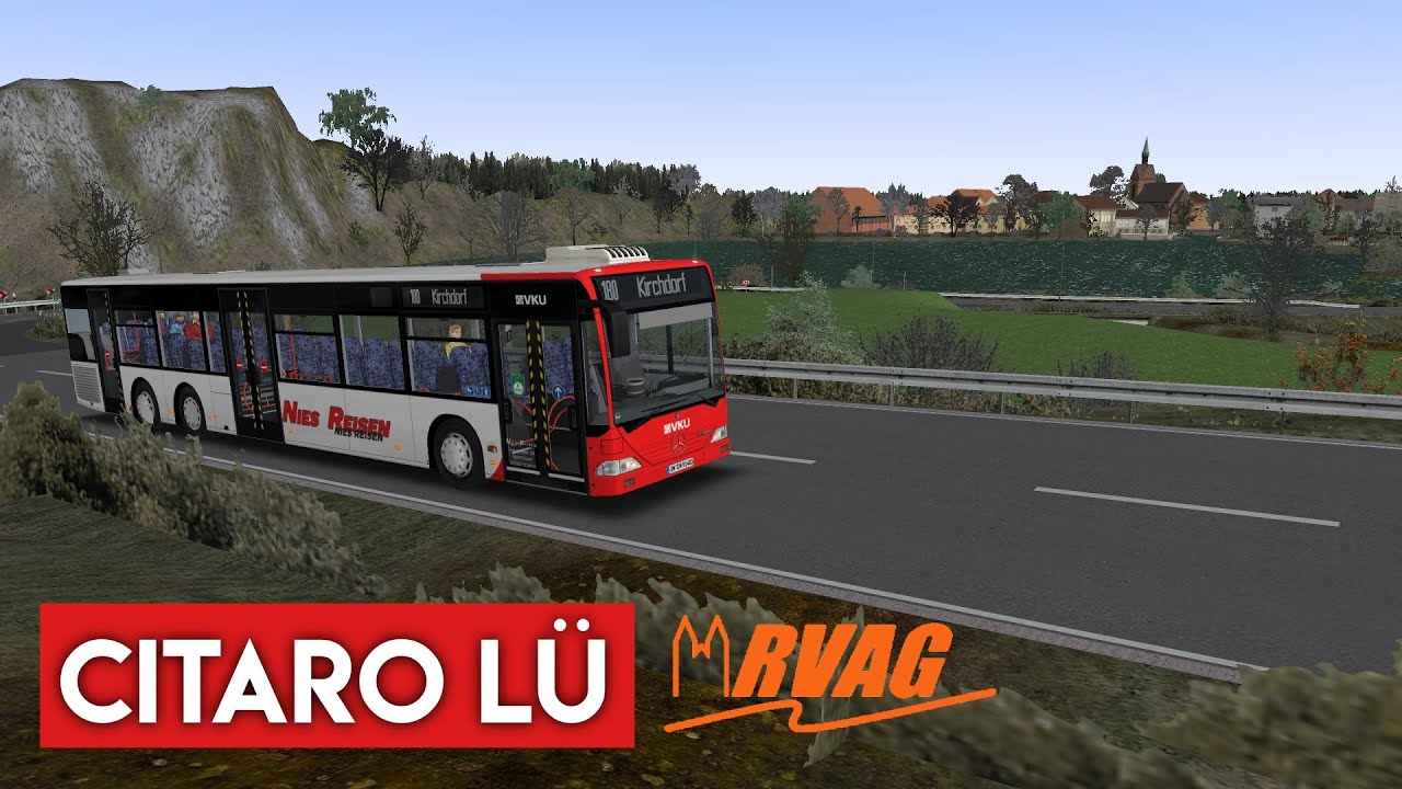 Mercedes-Benz Citaro LÜ - Webdisk Adventskalender - Ruhrau V2 | Let's Play OMSI 2 #123