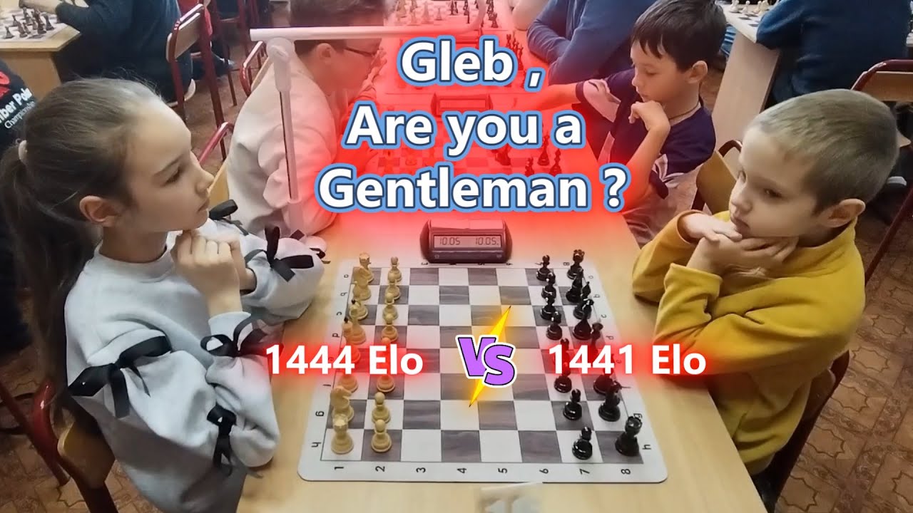 Sunday's Games 2/4 - Nika Voronchikhina (1444) - Gleb Yunker (1441) - Rapid