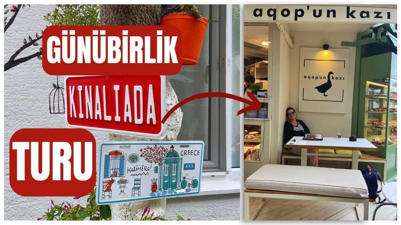 KINALIADA TURU / İstanbul’a en yakın, ulaşımı en kolay adaya gittik. Keyifli bir gün geçirdik.