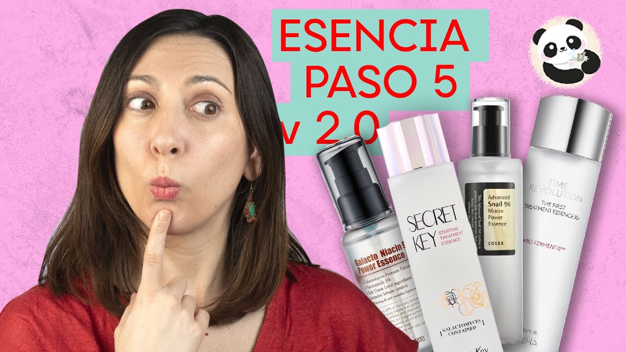 Esencias: elimina las manchas sin ingredientes irritantes [Rutina Coreana PASO 5]