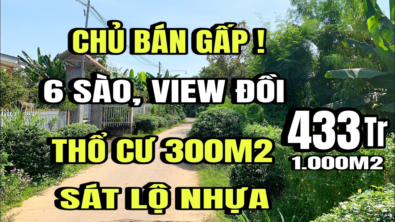 Chị thủy bán gấp, đất vườn thổ cư, view đồi, sát lộ nhựa, huyện xuân lộc cũ, Đồng Nai