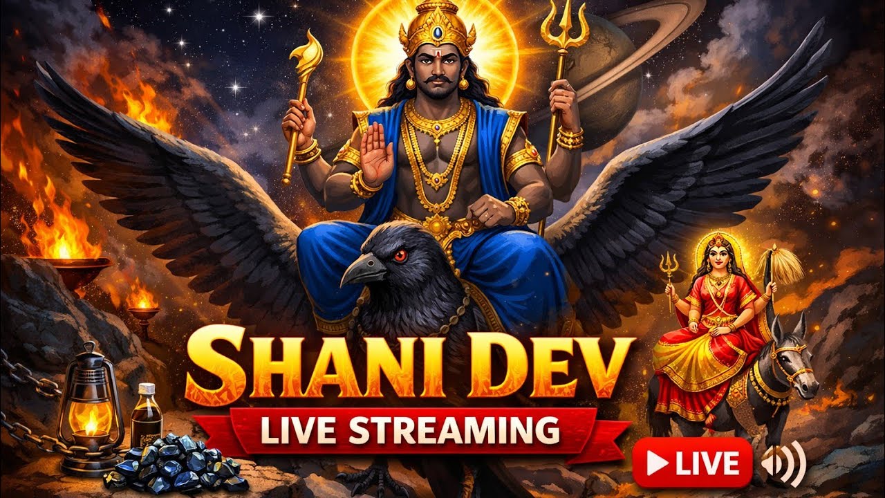 SHANIDEV JI LIVE STREAM ON MERI SHAKTI MATA SHEETLA CHANNEL