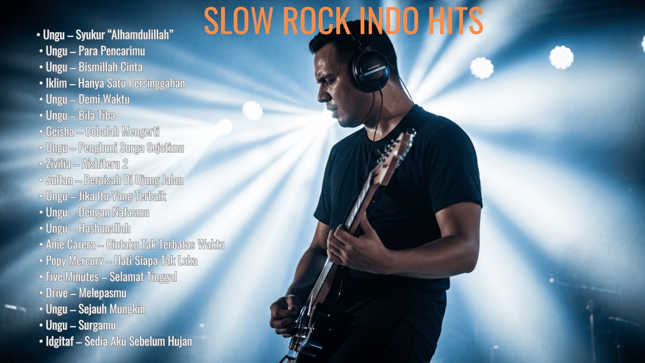 Cover Lagu Slow Rock Indonesia Terbaik | Rock Ballad Penuh Perasaan
