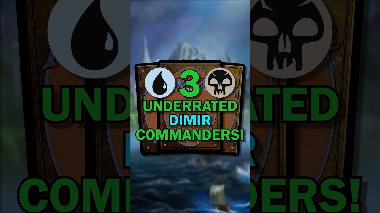 3 Underrated Dimir Commanders!
