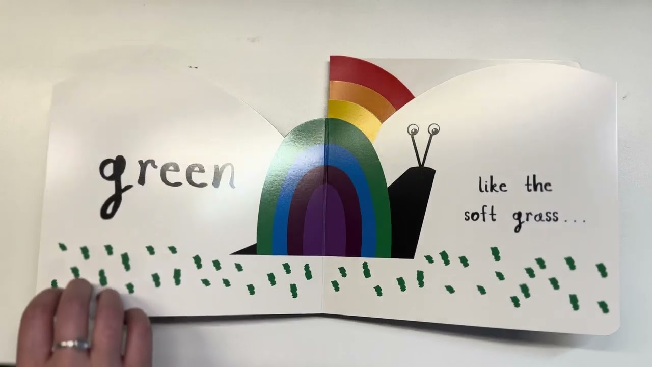 The Rainbow Snail Board Book