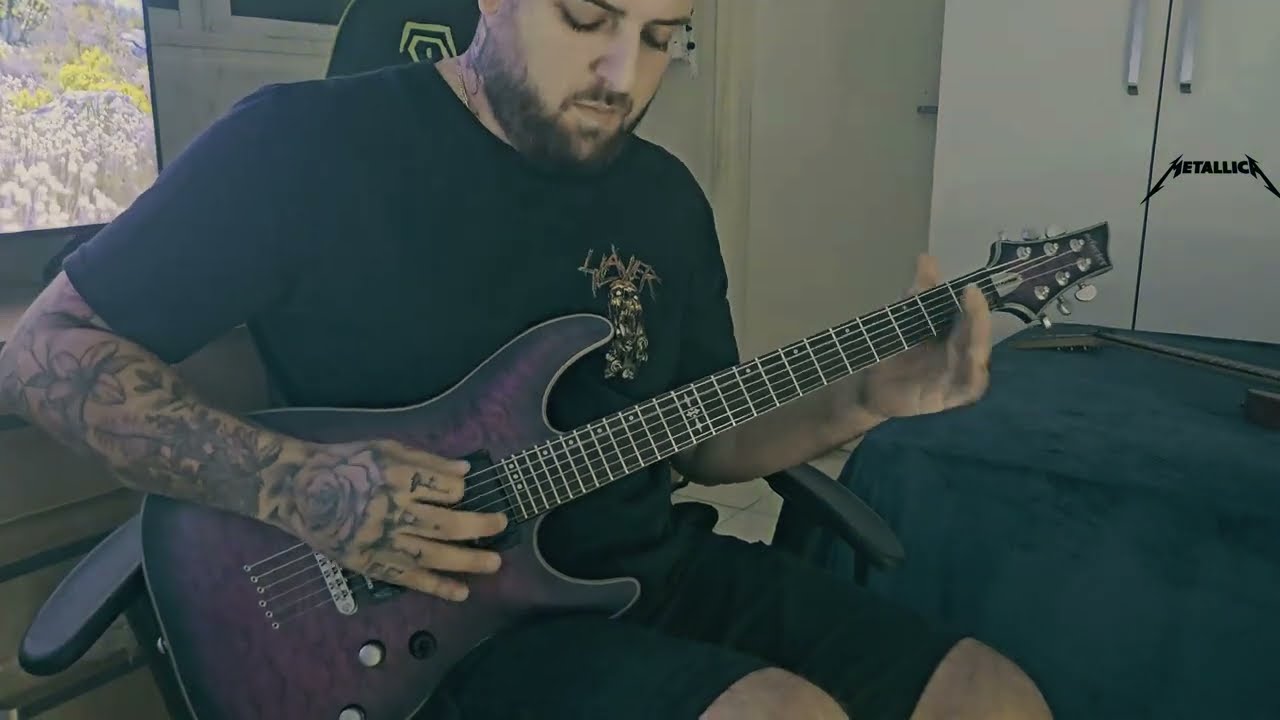 Metallica - Creeping Death ( Guitar Cover W/ Backing Track) All Guitar Parts