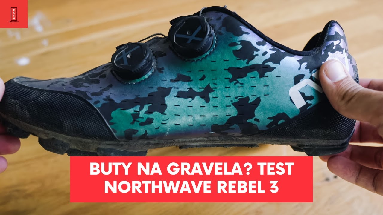 Northwave Rebel 3 - gravelowe buty po roku testu