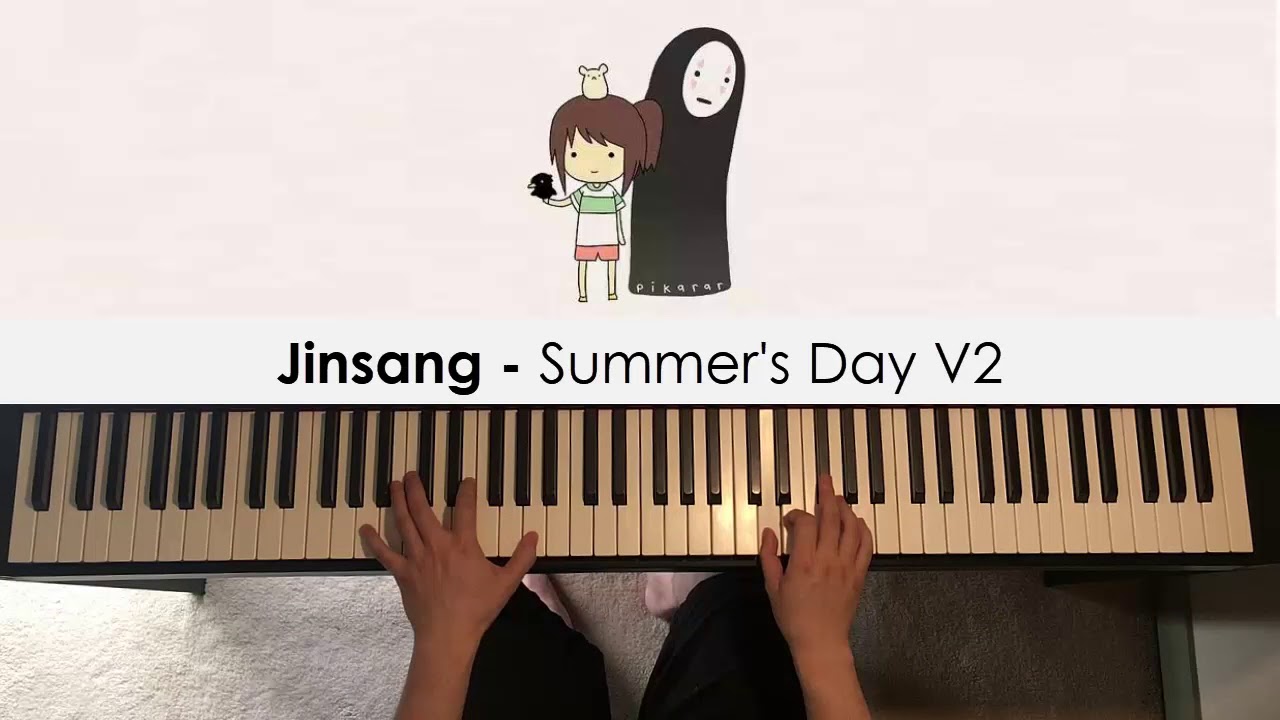 jinsang - Summer's Day v2 (Piano Cover) | Dedication #484
