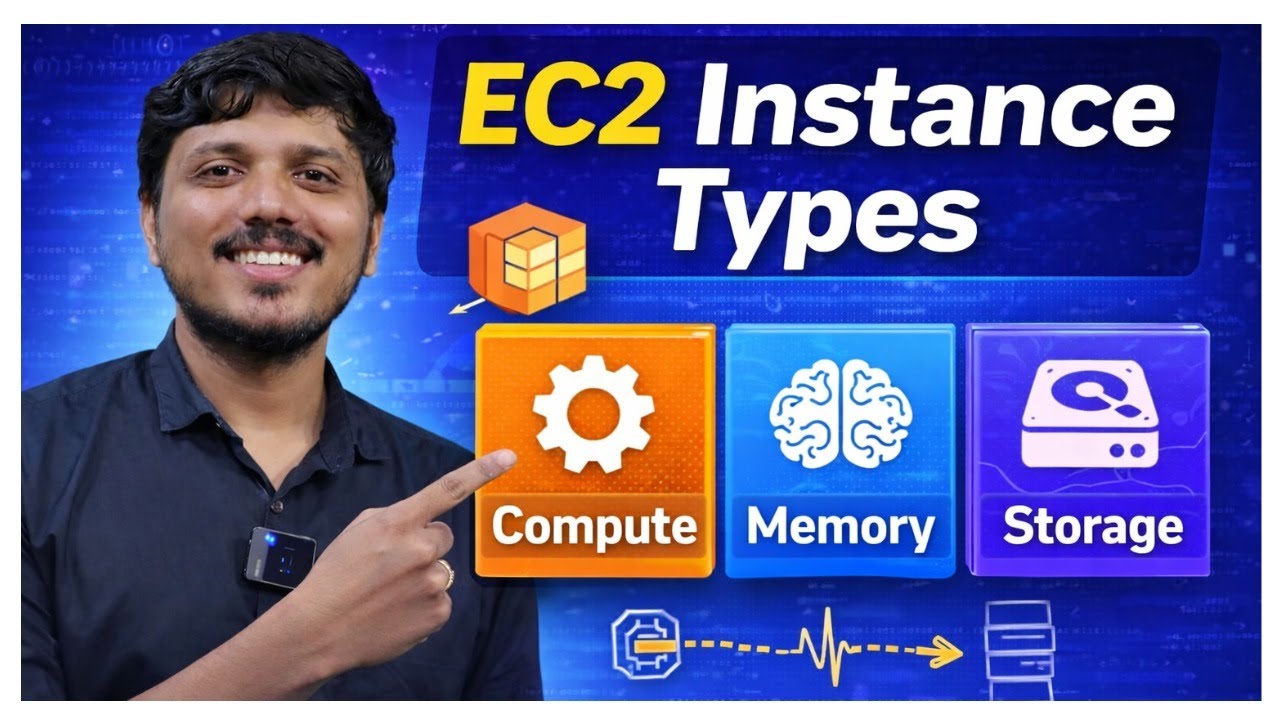 AWS EC2 Instance Types for Beginners | Simple Explanation || by santhosh