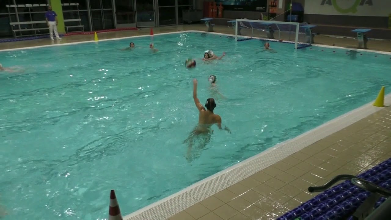 Aqamanagment vs r n  salerno under 13 2018 pallanuoto waterpolo