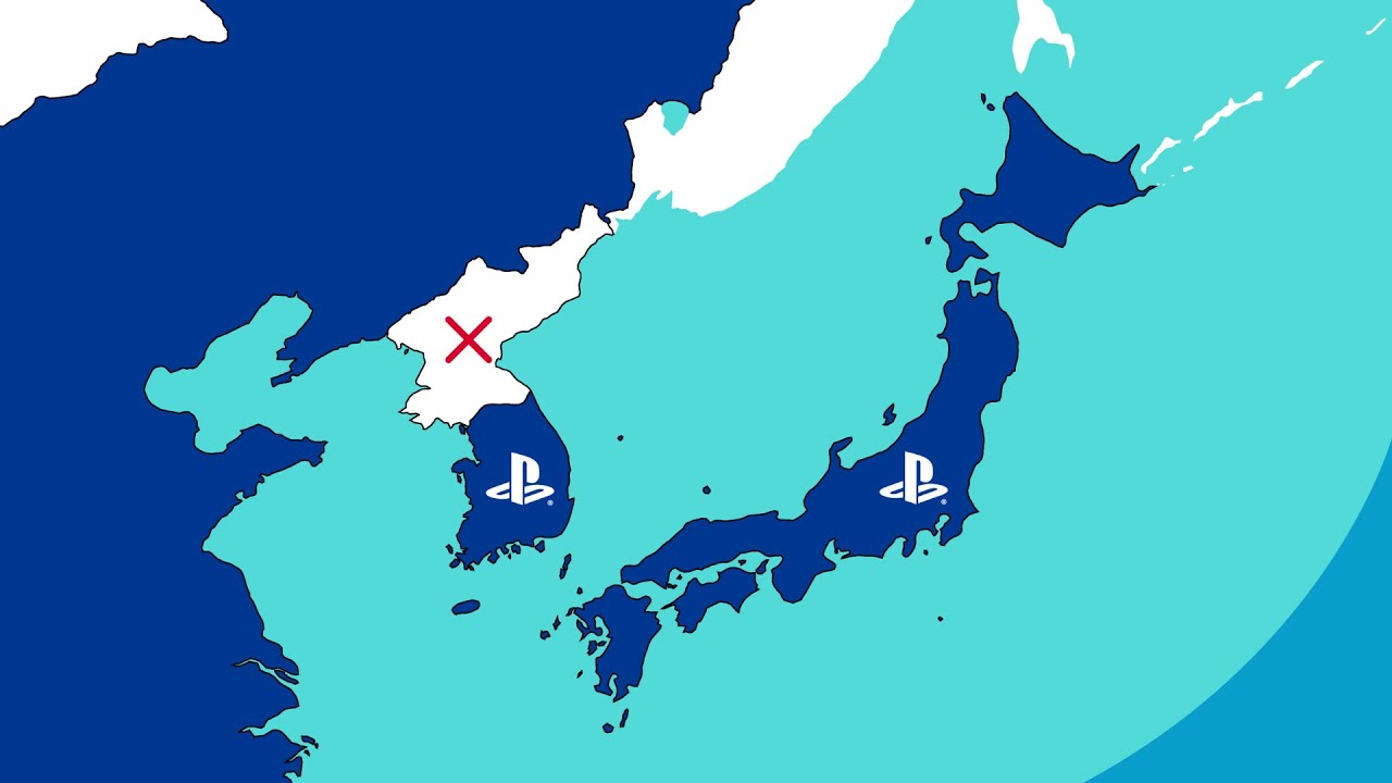 All Countries With PlayStation in 2025!